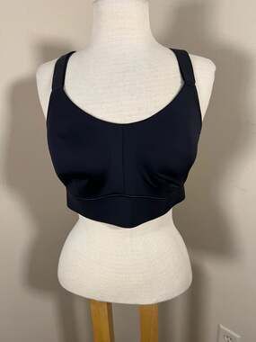 Under Armour Breathelux High Support Sports Bra Black XL